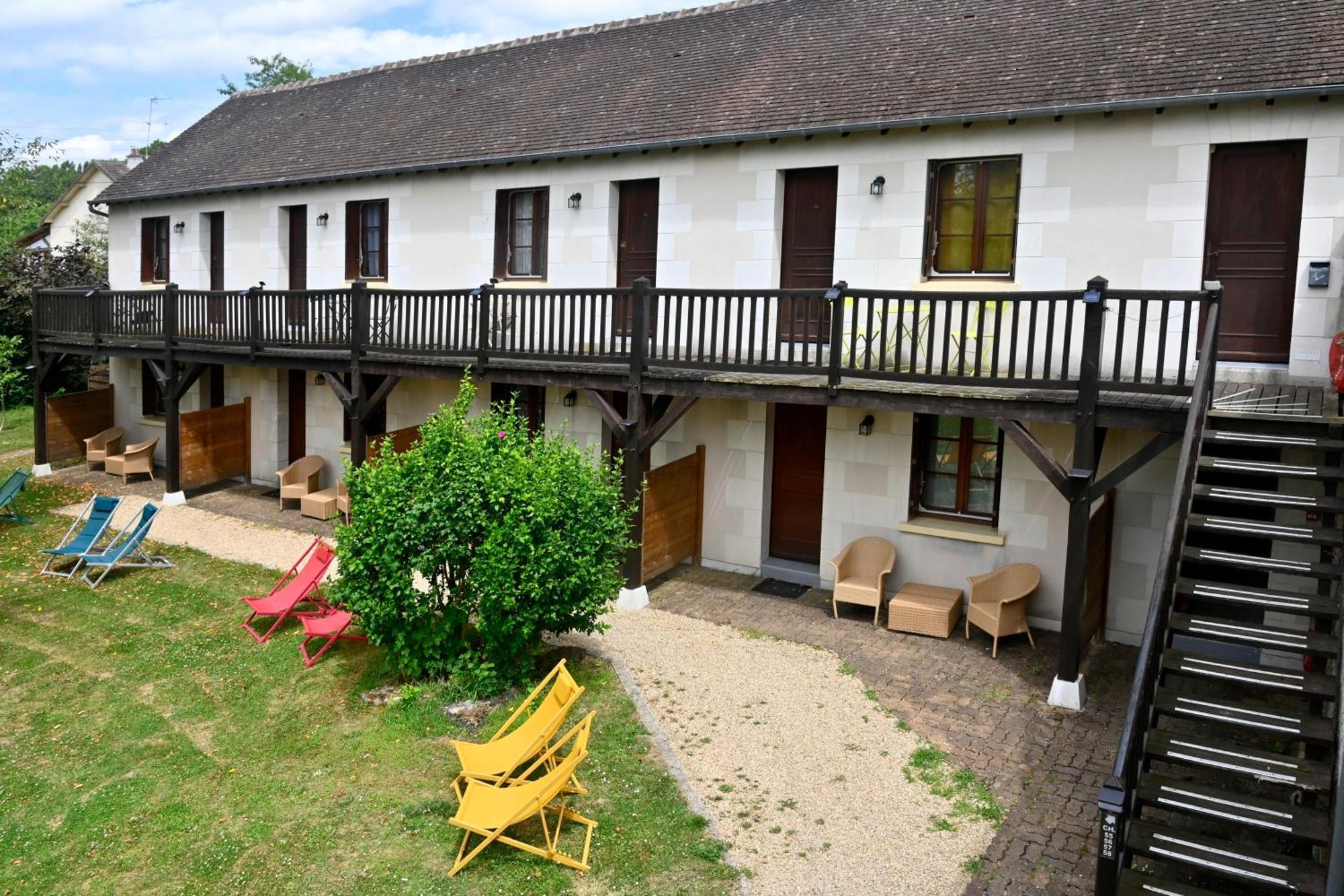 Logis Auberge De Launay Limeray Exteriér fotografie